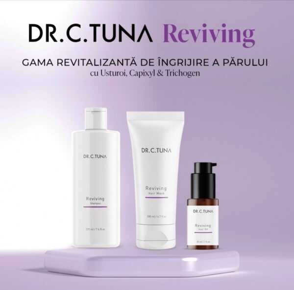 Відновлювальна маска для волосся Reviving Dr.C.Tuna Farmasi 1000310 - Зображення 2